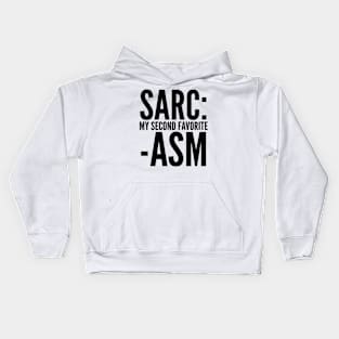 SARC ASM WHITE Print Kids Hoodie